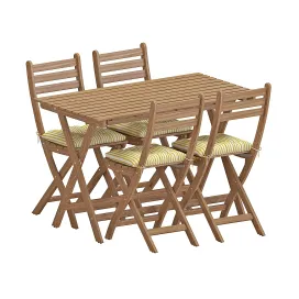Ikea askholmen table chairs